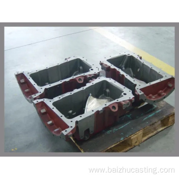 Diesel engine oil pan casting